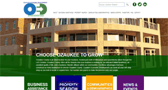 Desktop Screenshot of ozaukeebusiness.org